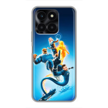 Чехол с принтом Фантастическая четверка для Huawei Honor X6a – Фантастическая четверка