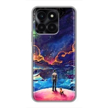 Космічні Чохли для Хуавей Оноур Икс6а (VPrint) (Вид Галактики)