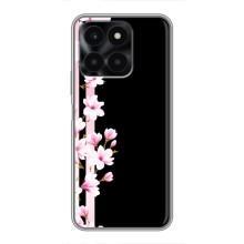 Чехлы с тематикой "ЦВЕТЫ" на Huawei Honor X6a (Цветочки)