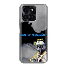 Захисні чохли (Призрак Киева) для Huawei Honor X6a (AlphaPrint) (Привид Києва)