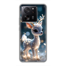 Яркий чехол для Huawei Honor X6b с Зимними Оленятами – Блистающий оленёнок