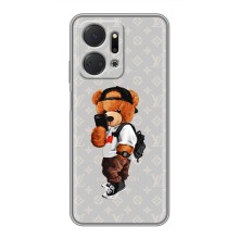 Бренднові Чохли для Huawei Honor X7a - (PREMIUMPrint) (Ведмедик Луі)