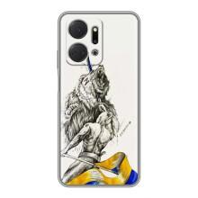Чехлы Доброго вечора, ми за України для Хуавей Хонор Х7а (AlphaPrint) (Победа)