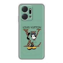 Чохли Луі Вітон для Huawei Honor X7a (AlphaPrint - LOUIS VUITTON) (Міккі Маус LV)