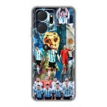 Чохли Мессі для Huawei Honor X7a (AlphaPrint) (Аргентина Мессі)