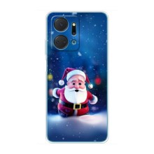 Чехлы на Новый Год Huawei Honor X7a – Маленький Дед Мороз