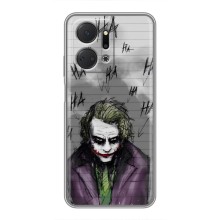 Чехлы с картинкой Джокера на Huawei Honor X7a – Joker клоун