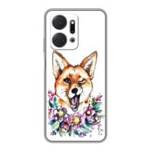 Чохли з картинкою Лисичка для Huawei Honor X7a (VPrint) (Весела лисичка)