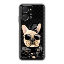 Чохли з крутими принтами для Huawei Honor X7a - (PREMIUMPrint) (Стильна собака)
