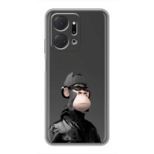 Чохли з Мавпами NFT для Huawei Honor X7a (AlphaPrint) (стильна мавпа NFT)