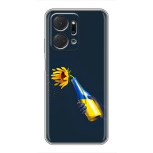 Чехол для Патриота Украины Huawei Honor X7a - (AlphaPrint) (Коктейль молотова)