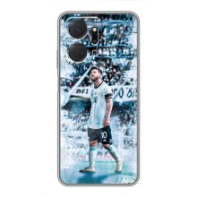 Чехол Месси футболист для Huawei Honor X7a – Месси в Аргентине