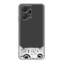 Чохол на Huawei Honor X7a з Котиками (VPrint) (Виглядає котик)