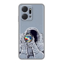 Чехол NASA для Huawei Honor X7a (AlphaPrint) (Космонавт фото)