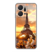 Чохол Ейфелева Вежа Huawei Honor X7a - (AlphaPrint) (Сонячня вежа)