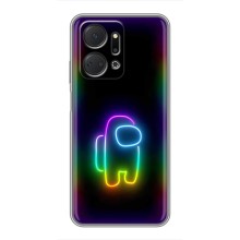 Чохли Амонг Ас для Huawei Honor X7a (AlphaPrint) (Яскравий скін)