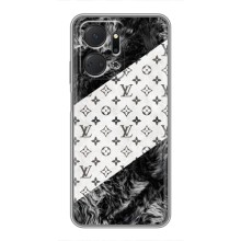 Чохол Стиль Louis Vuitton на Huawei Honor X7a (LV на білому)