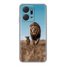 Чехол Король лев на Хуавей Хонор Х7а – Мусафа и Симба