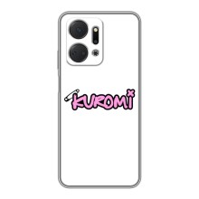 Чехол с персонажем Куроми на Huawei Honor X7a – Лого Куроми