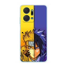 Купить Чехлы на телефон с принтом Anime для Хуавей Хонор X7a – Naruto Vs Sasuke