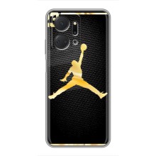 Силиконовый Чехол Nike Air Jordan на Хуавей Хонор X7a – Джордан 23