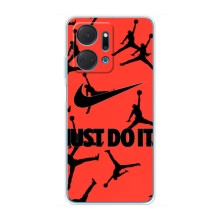 Силиконовый Чехол Nike Air Jordan на Хуавей Хонор X7a – Just Do It