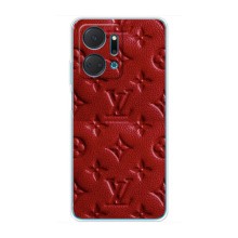 Текстурный Чехол Louis Vuitton для Хуавей Хонор X7a – Красный ЛВ