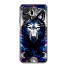 Захисні чохли для Huawei Honor X7a (AlphaPrint) (ХІТ продаж) ВОВК (Вовк)