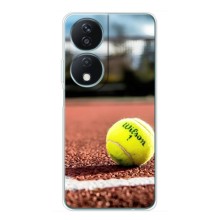 Чехлы с принтом Спортивная тематика для Huawei Honor X7b – Теннисный корт