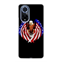 Чохол Прапор USA для Huawei Honor X7b – Крила США