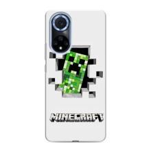 Чехол Майнкрафт на Huawei Honor X7b (AlphaPrint) Minecraft – крипер Майнкрафт