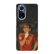 Чехол с футболистом Ламин Ямаль Huawei Honor X7b (Ямаль аниме)