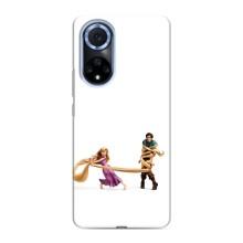 Чехол Рапунцель для Huawei Honor X7b (Рапунцель и Флин)