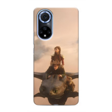 Чехол как приручить дракона на Huawei Honor X7b (Фильм дракон)