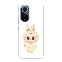 Чохол з принтом Лабубу для Huawei Honor X7b – Бежевий Лабубу