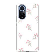 Чехол с розовым рисунком для Huawei Honor X7b – Розовые цветы
