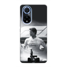 Чехол с прнтом Формула 1 на Huawei Honor X7b – Фон Формула-1