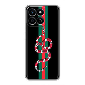 Чехлы Бренд GUCCI для Huawei Honor X7c – Змей Гуччи