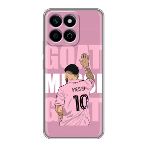 Чехлы Лео Месси в Майами на Huawei Honor X7c – GOAT MESSI