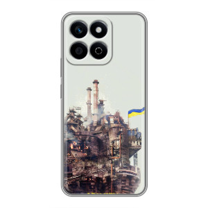 Чехлы на военную тематику для Huawei Honor X7c – Азовсталь
