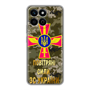 Чехлы на военную тематику для Huawei Honor X7c – ВС ЗСУ