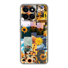 Чехлы с картинкой Подсолнухов для Хuawei Онор Х7с – Подсолнуховый дизайн