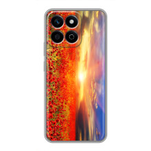 Чехлы с картинкой (Тюльпаны) на Хuawei Онор Х7с – Поле тюльпанов