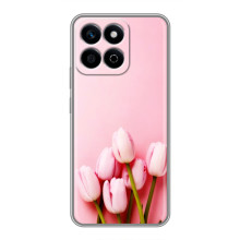 Чехлы с картинкой (Тюльпаны) на Хuawei Онор Х7с – Розовые тюльпаны