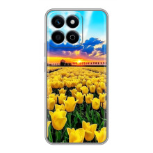 Чехлы с картинкой (Тюльпаны) на Хuawei Онор Х7с – Желтые тюльпаны