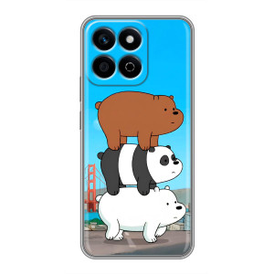 Чехлы с Пандами на Huawei Honor X7c – Друзья