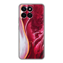 Чехол для Гуавей Оннор X7с - с принтом (Дизайнерские) (AlphaPrint) (Мрамор красный)