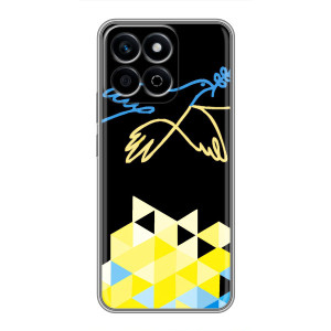 Чохол на Huawei Honor X7c (Український дизайн) (Мир для Укрїни)