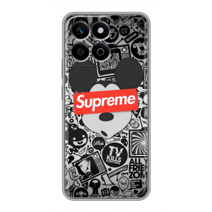 Чехол с Брендами одежды на Хuawei Онор Х7с – Supreme Маус