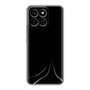 Чехол с картинками на черном фоне для Huawei Honor X7c – Дорога